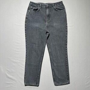 Ksubi Chlo Wasted Venom Jeans Womens 31 Black High Rise Straight Leg Denim Pants